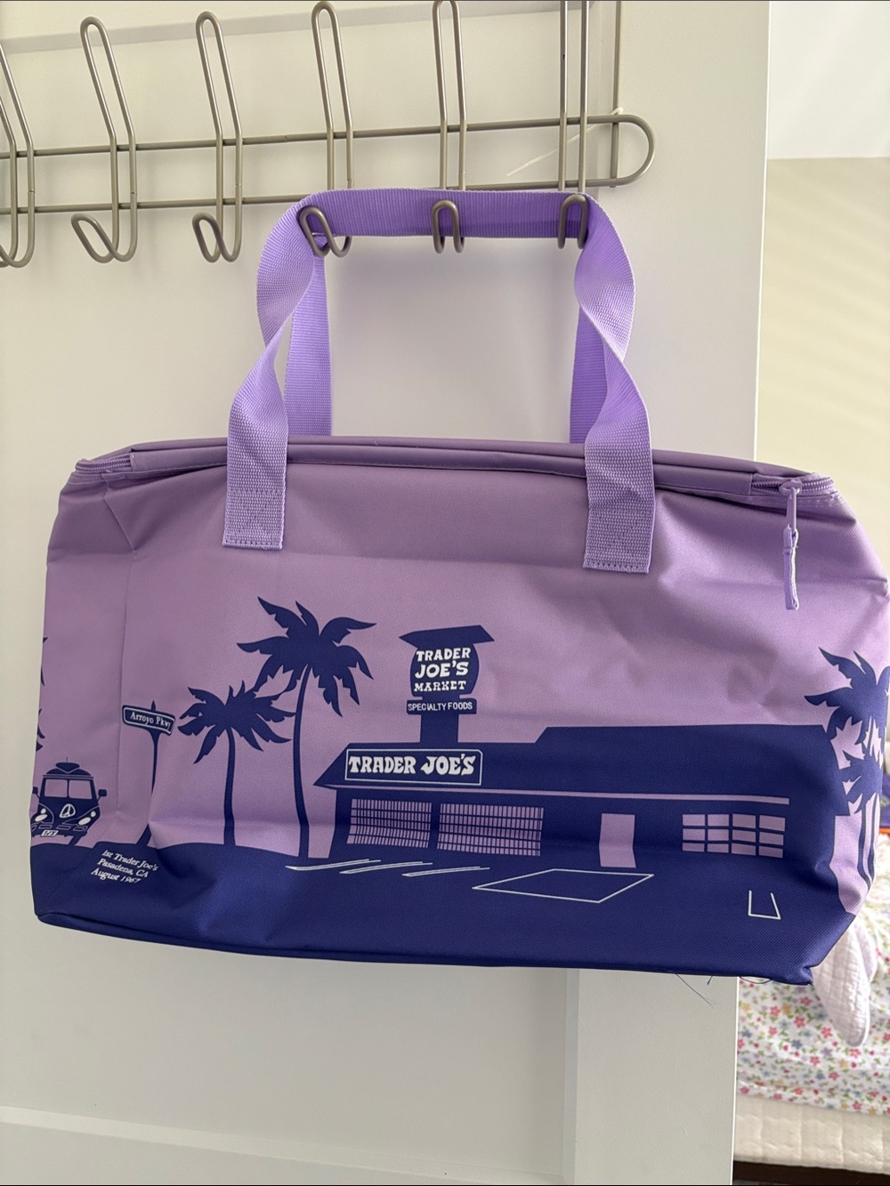 Trader Joe's Lavender Market cooler
